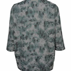 Damen Sonja Blank Große Großen Sweatshirt mit 3/4 Arm