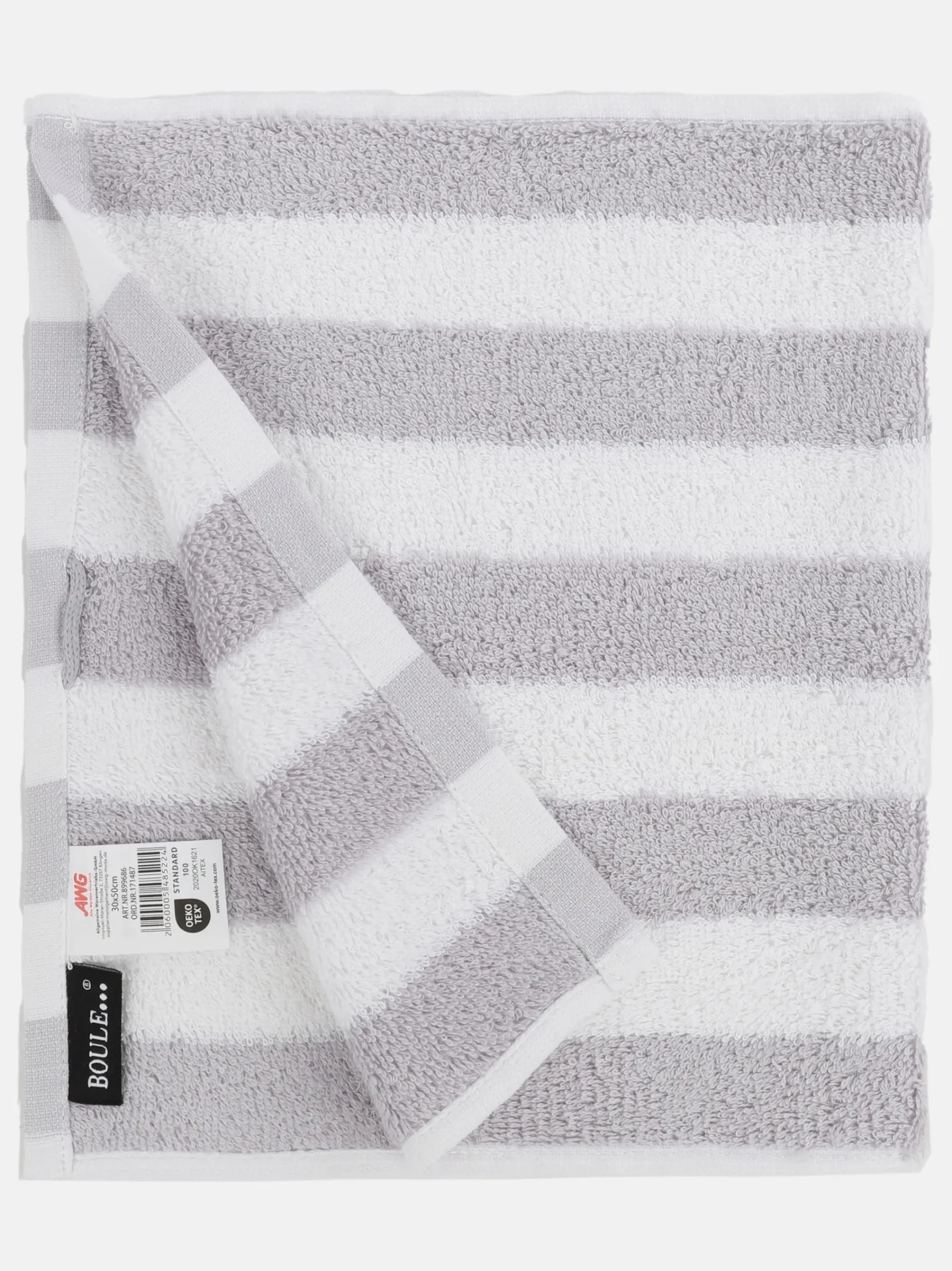 Boule Gästetuch mit Streifen, 30x50cm