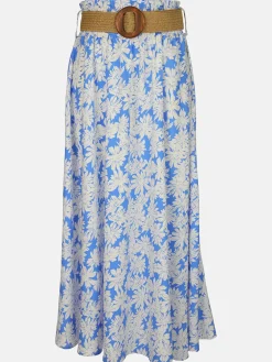 Damen Hailys 1 MX V ST SI44NA Midirock mit Gürtel