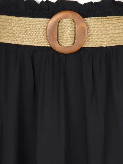 Damen Hailys 1 MX V ST SI44NA Midirock mit Gürtel