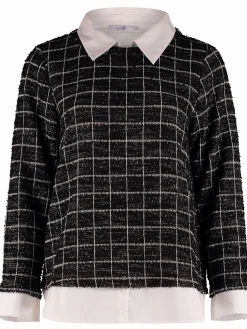 Damen Hailys EB-2311009 LS P TP CO44CO 2in1Bluse