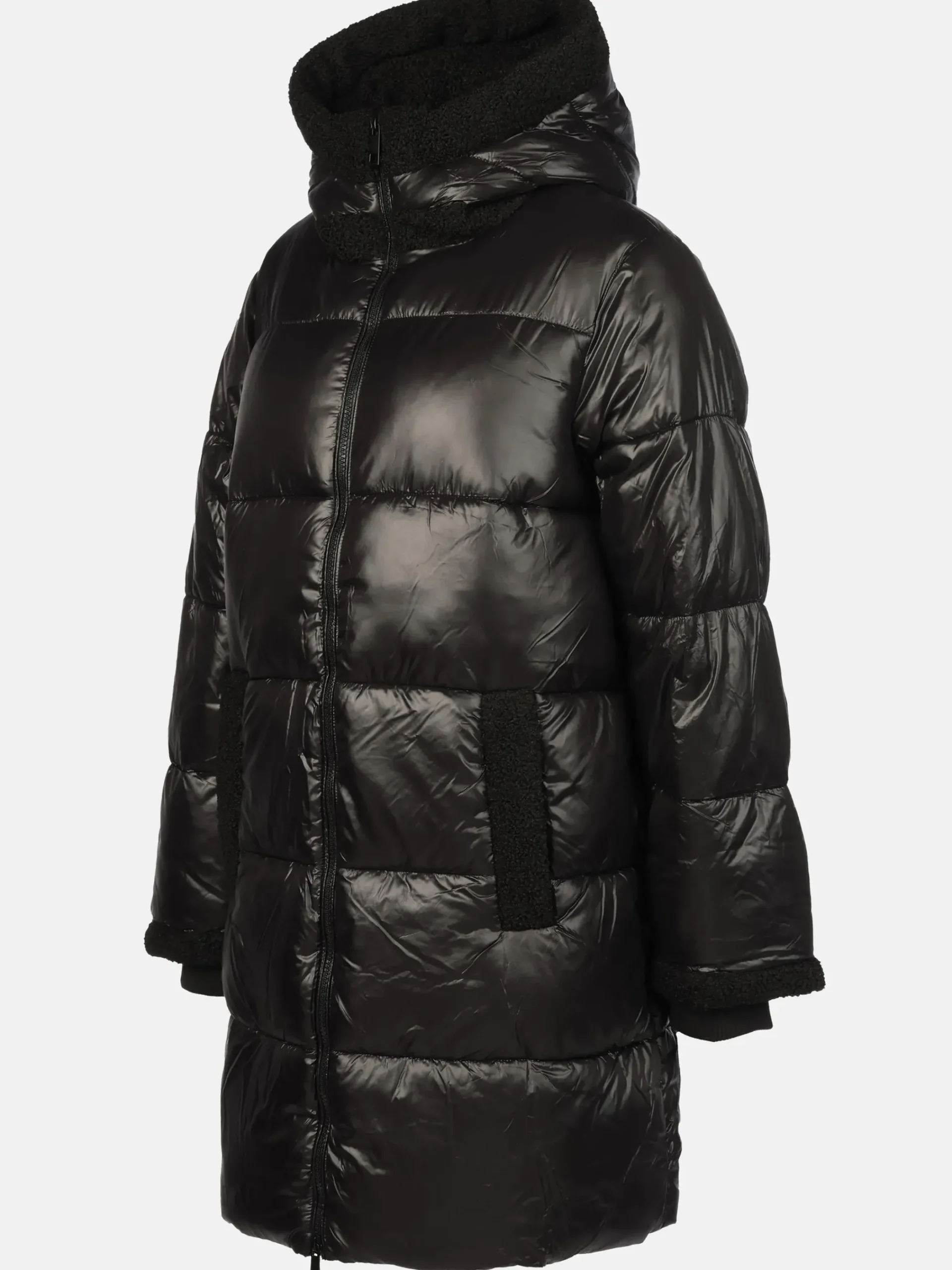 Damen Hailys LS PA JK NA44IL Steppmantel mit Kapuze