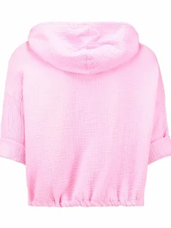 Damen Hailys MA44DDY Musselinbluse mit Kapuze