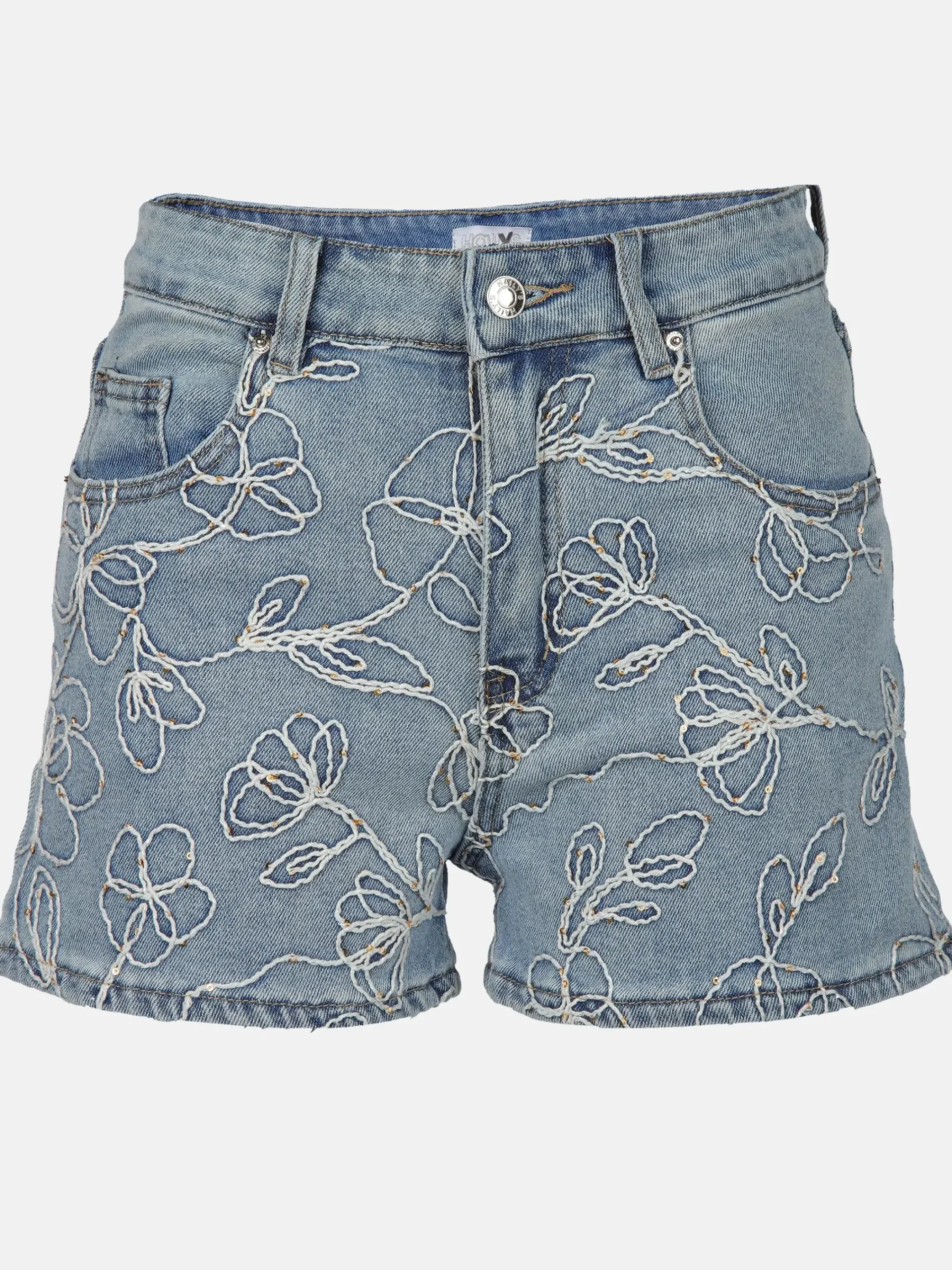 Damen Hailys SH C JN FL44OWI Jeansshorts