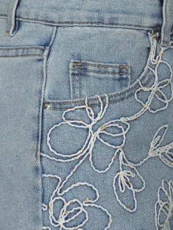 Damen Hailys SH C JN FL44OWI Jeansshorts