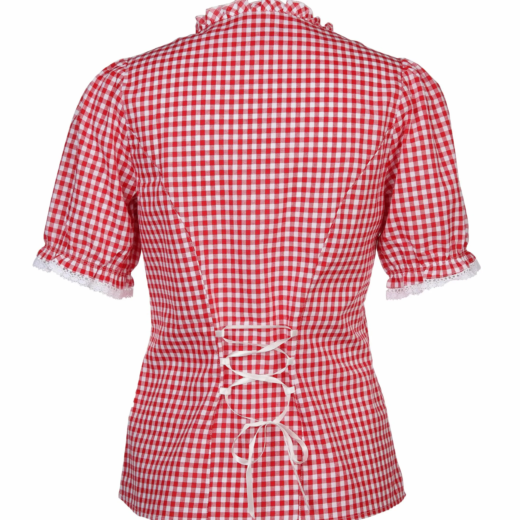 Damen Hailys Tracht Hailys VI44CKI Trachtenbluse kariert