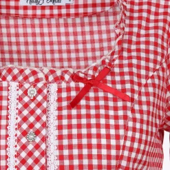 Damen Hailys Tracht Hailys VI44CKI Trachtenbluse kariert