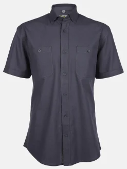 Herren Worker Herren Arbeitshemd mit kurzem Arm