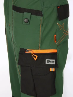 Herren Worker Herren Arbeitshose mit Superflex und vielen Details