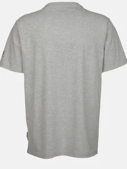 Herren Worker Herren Arbeitsshirt mit Frontprint