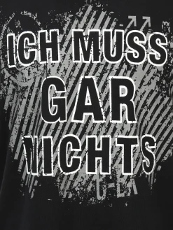 Herren Worker Herren Arbeitsshirt mit Frontspruch