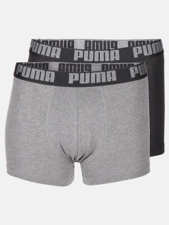 Herren Puma Herren Basic Boxershorts im 2er Pack