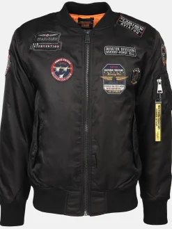 Herren Southern Territory Herren Bomberblouson mit vielen Patches