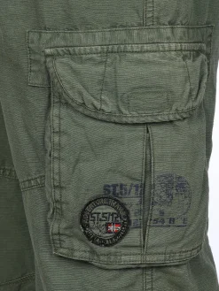 Herren Southern Territory Herren Cargobermuda mit Gürtel