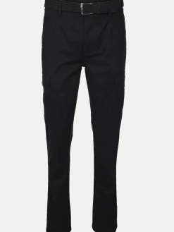 Herren Jim Spencer Herren Cargohose mit Flechtgürtel
