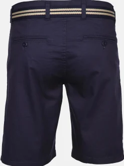 Herren Jim Spencer Herren Chino Bermuda mit Gürtel
