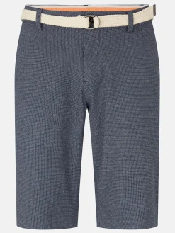 Herren Tom Tailor Herren Chino Bermuda mit Minimalprint