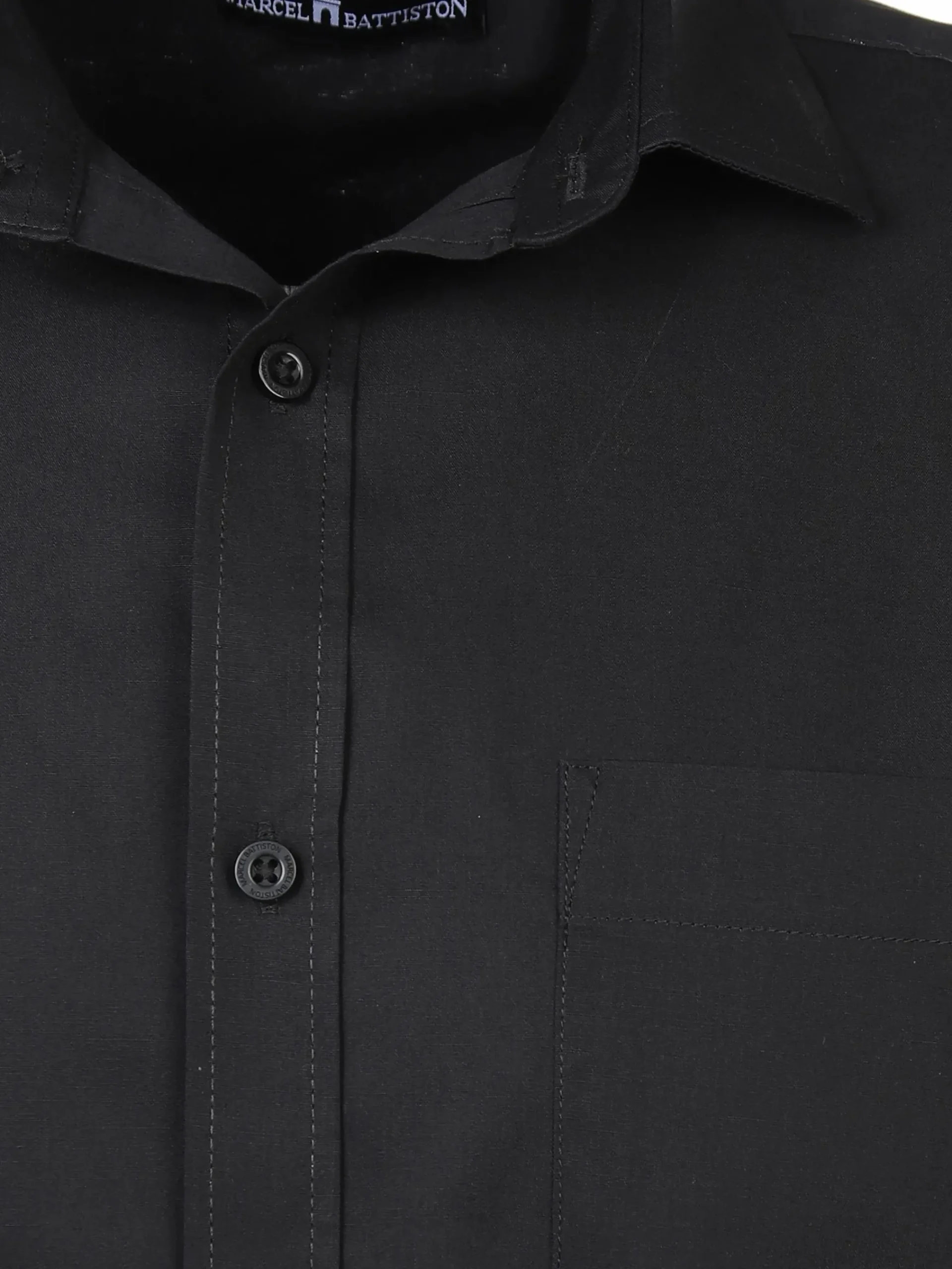 Herren Marcel Battiston Herren Cityhemd mit Brusttasche
