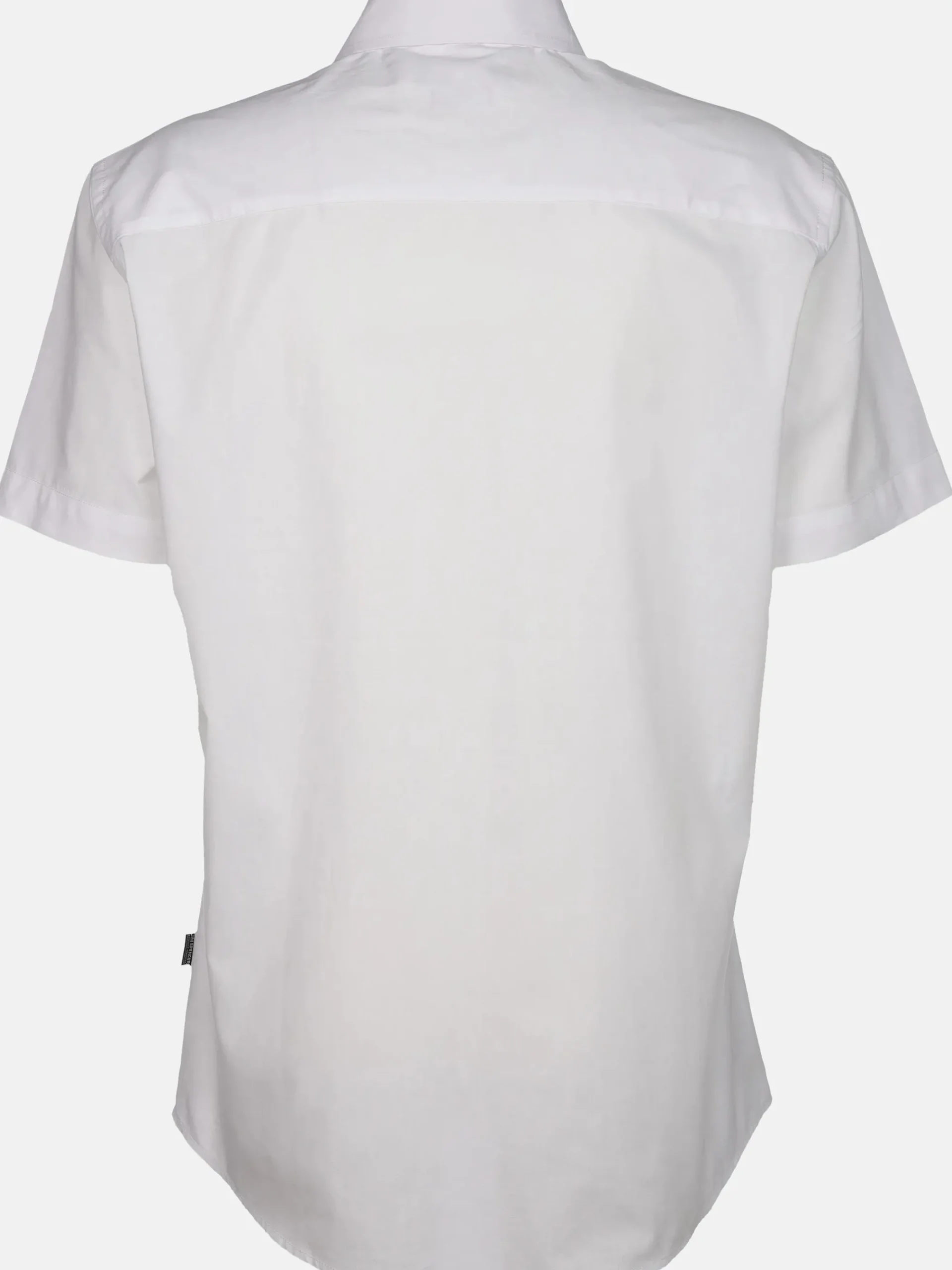 Herren Jim Spencer Herren Cityhemd mit halbem Arm unifarben