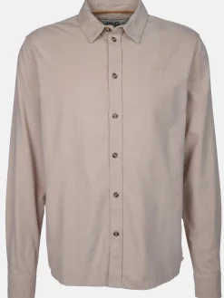 Herren IX-O Herren Cordhemd unifarben