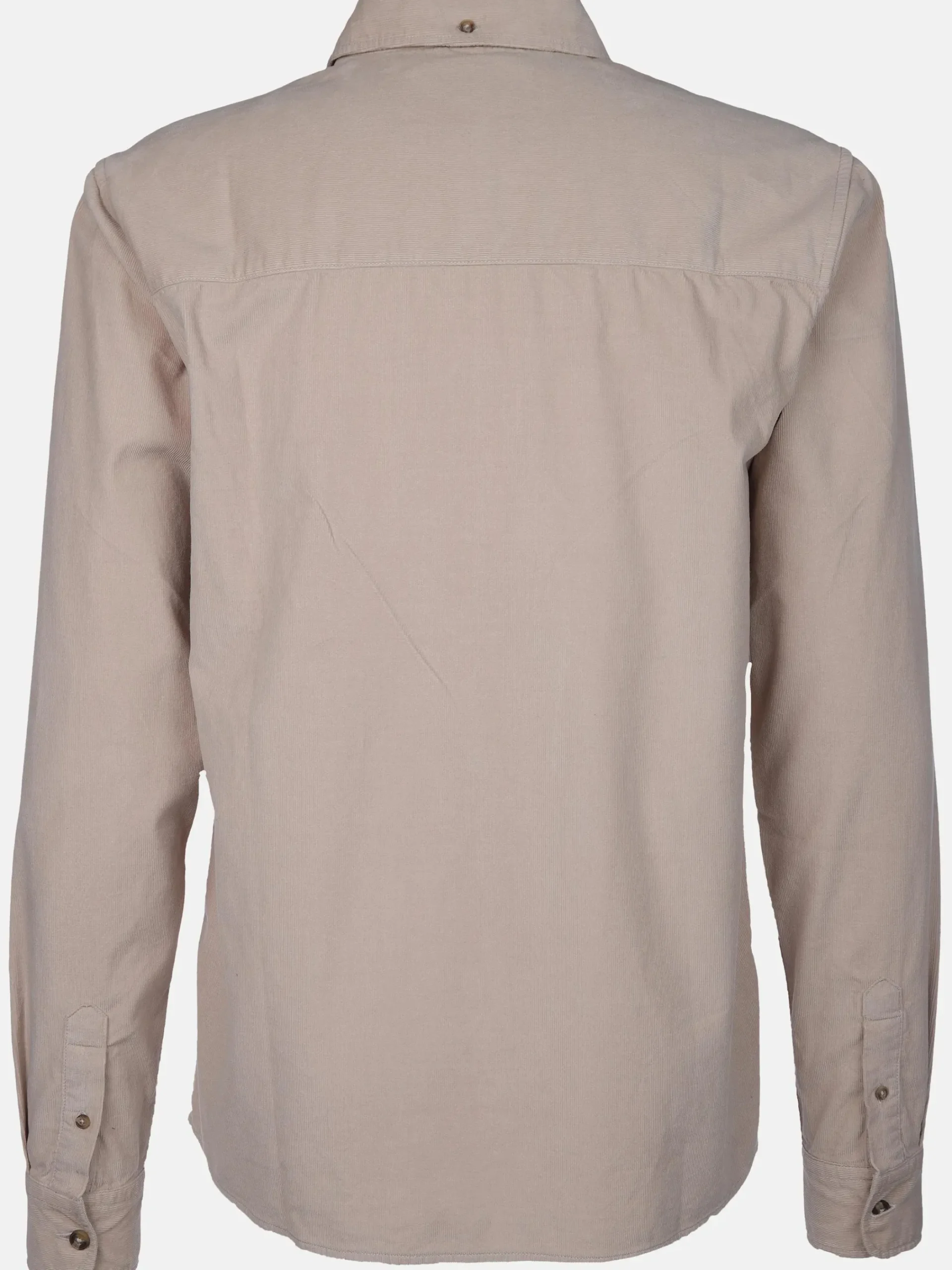 Herren IX-O Herren Cordhemd unifarben