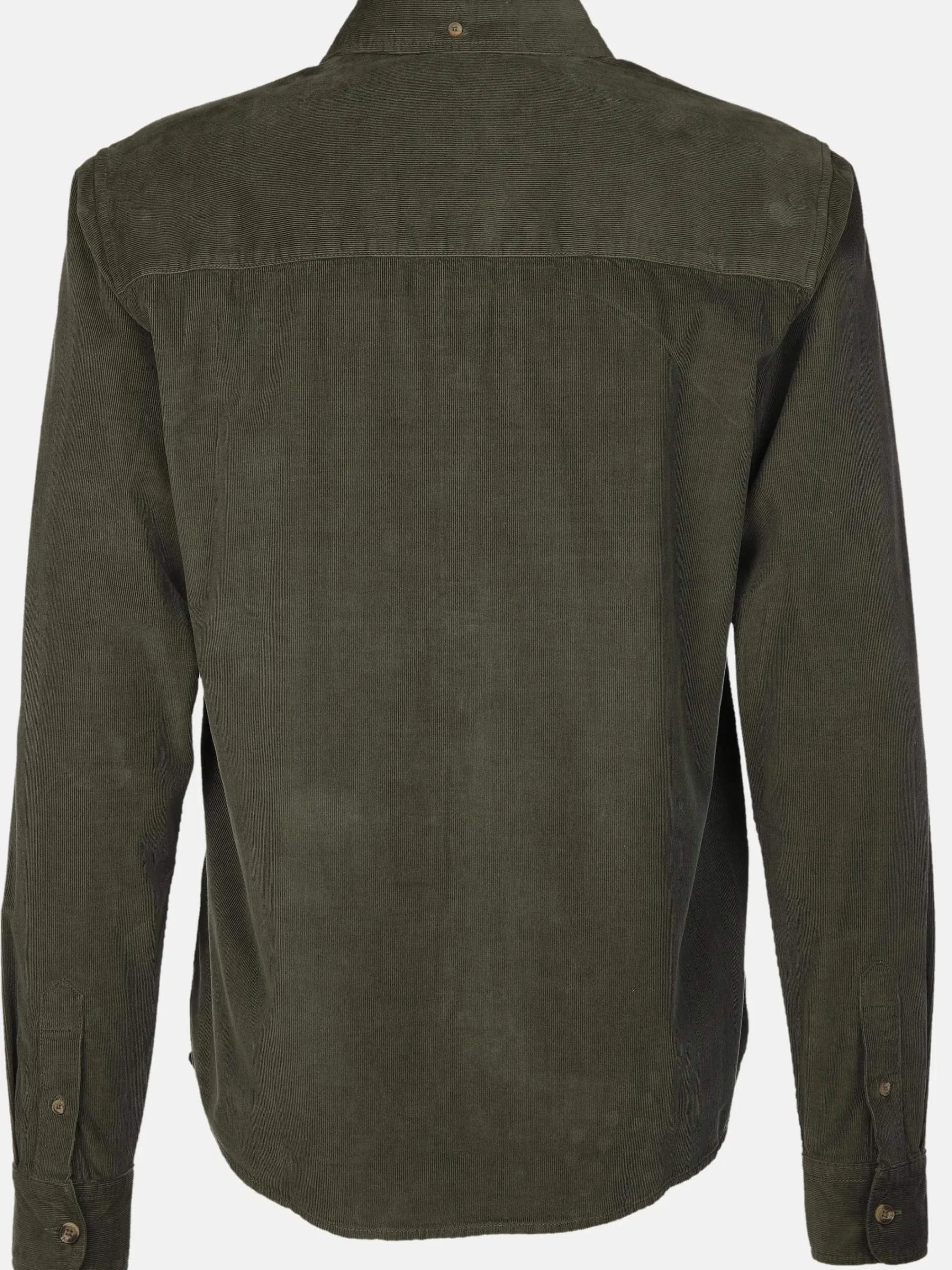 Herren IX-O Herren Cordhemd unifarben