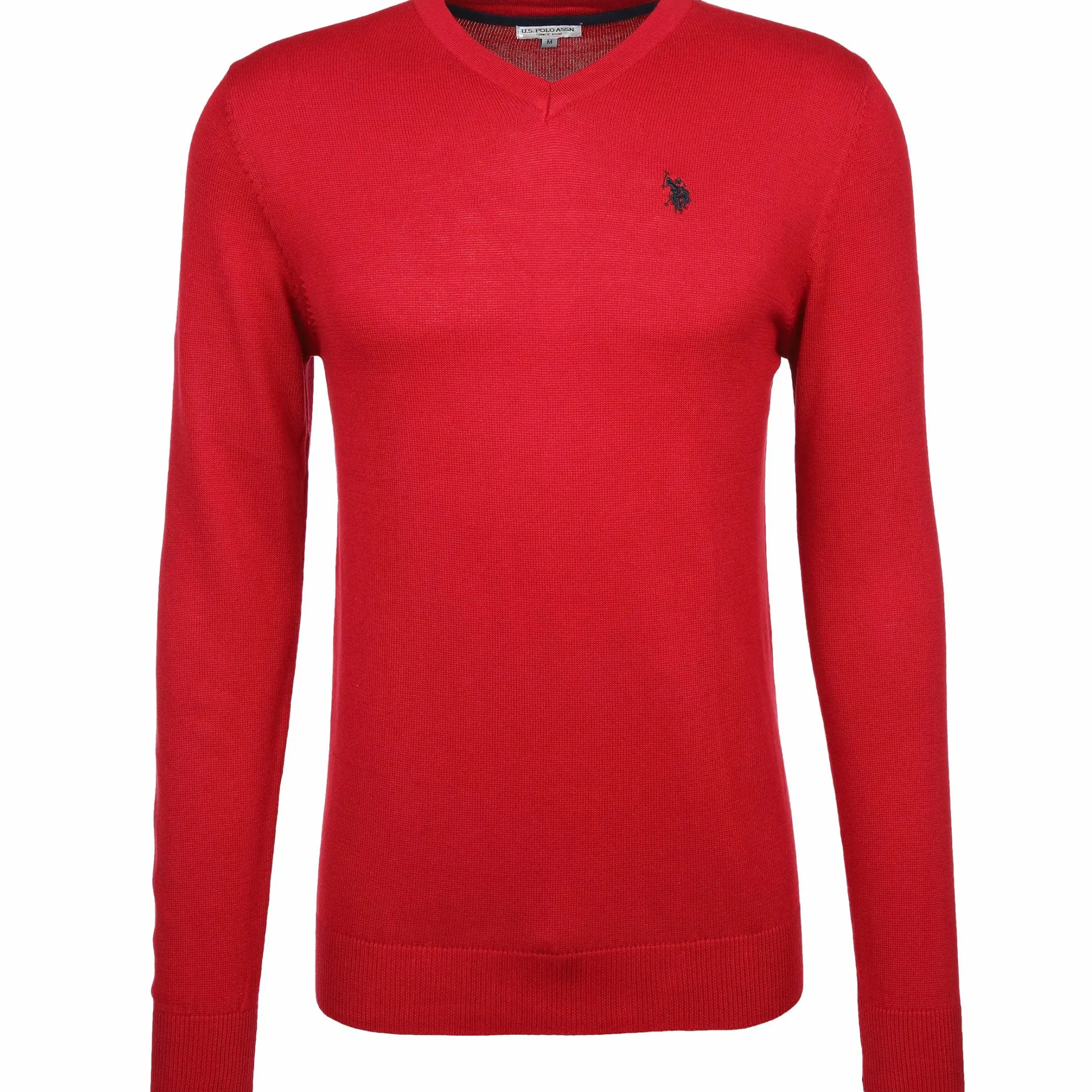 Herren U.S. Polo Assn. Herren Feinstrickpullover mit V-Ausschnitt