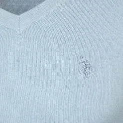 Herren U.S. Polo Assn. Herren Feinstrickpullover mit V-Ausschnitt