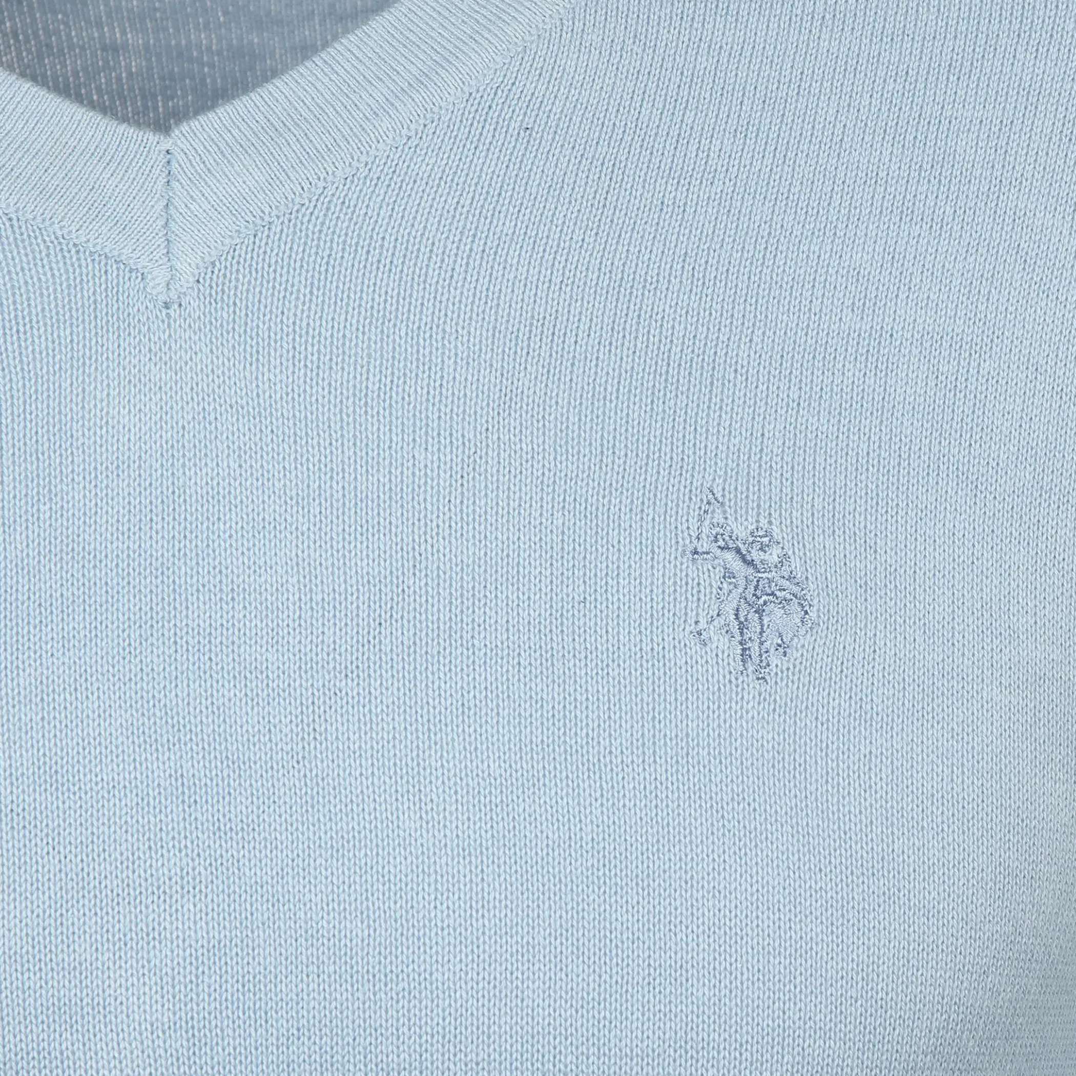 Herren U.S. Polo Assn. Herren Feinstrickpullover mit V-Ausschnitt