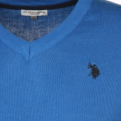 Herren U.S. Polo Assn. Herren Feinstrickpullover mit V-Ausschnitt