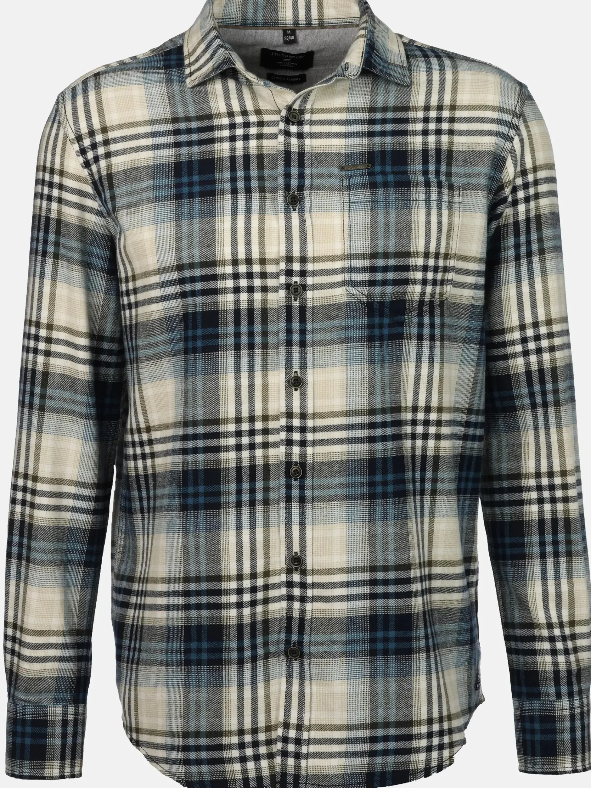 Herren Jim Spencer Herren Flanellhemd