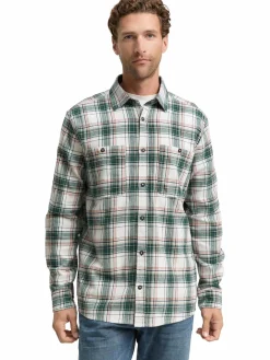 Herren Tom Tailor Herren Flanellhemd