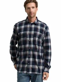 Herren Tom Tailor Herren Flanellhemd