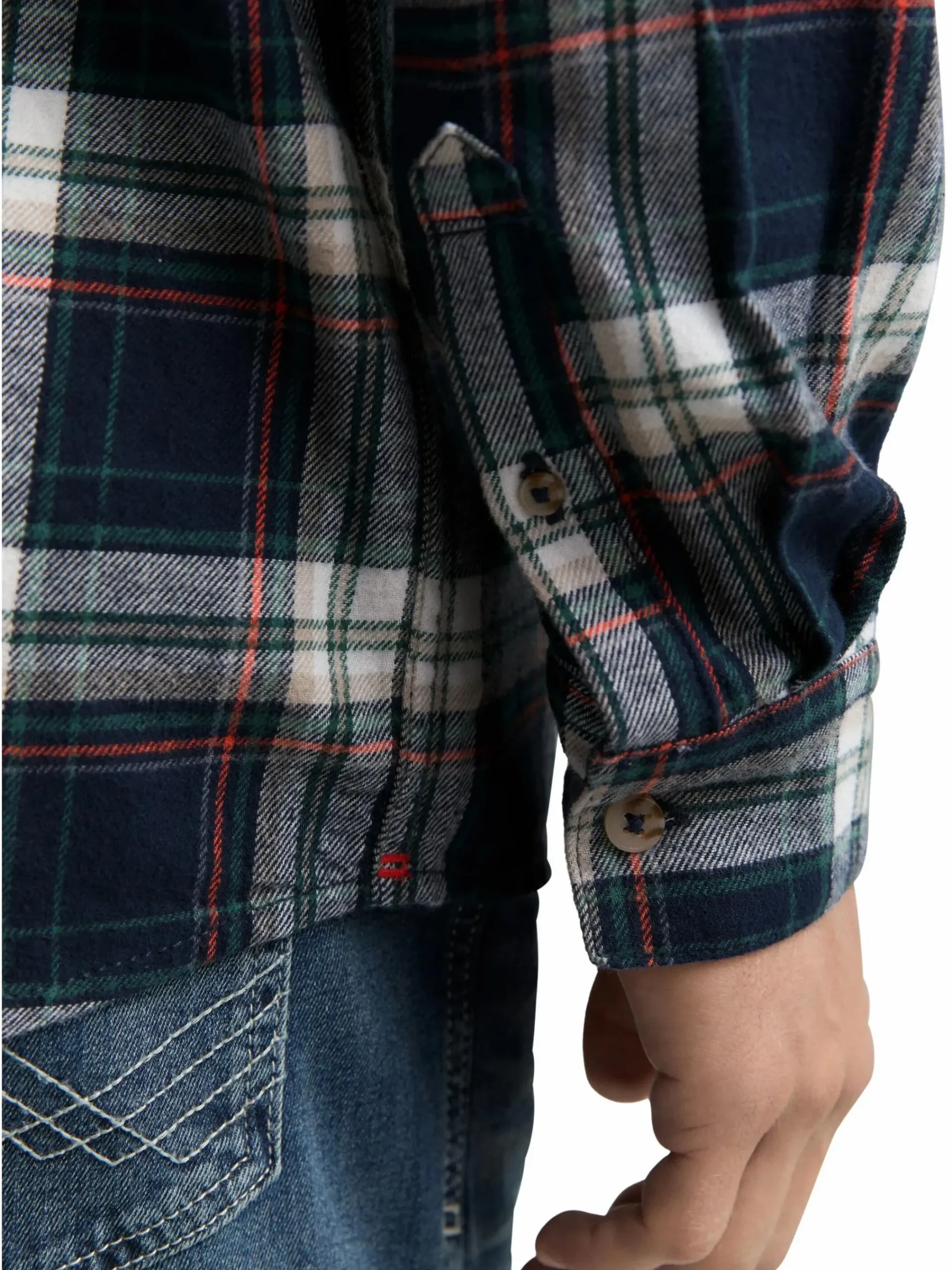 Herren Tom Tailor Herren Flanellhemd