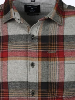 Herren Jim Spencer Herren Flanellhemd