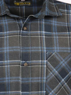 Herren Worker Herren Flanellhemd
