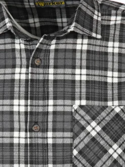 Herren Worker Herren Flanellhemd