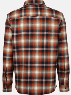 Herren Jim Spencer Herren Flanellhemd als Overshirt Melange