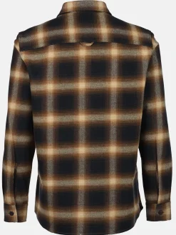 Herren Jim Spencer Herren Flanellhemd als Overshirt Melange