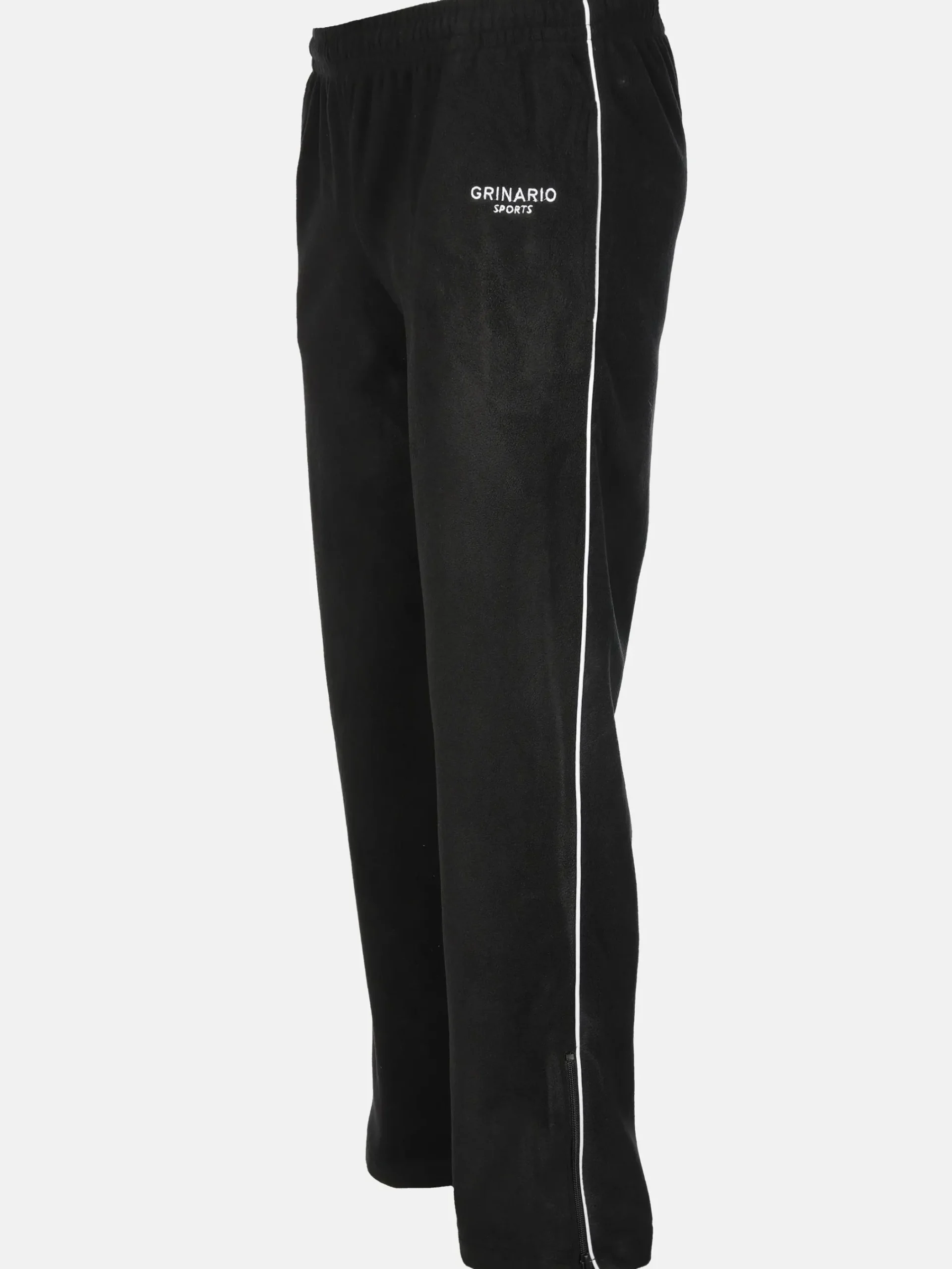 Herren Grinario Sports Herren Fleece Hose mit Paspelband