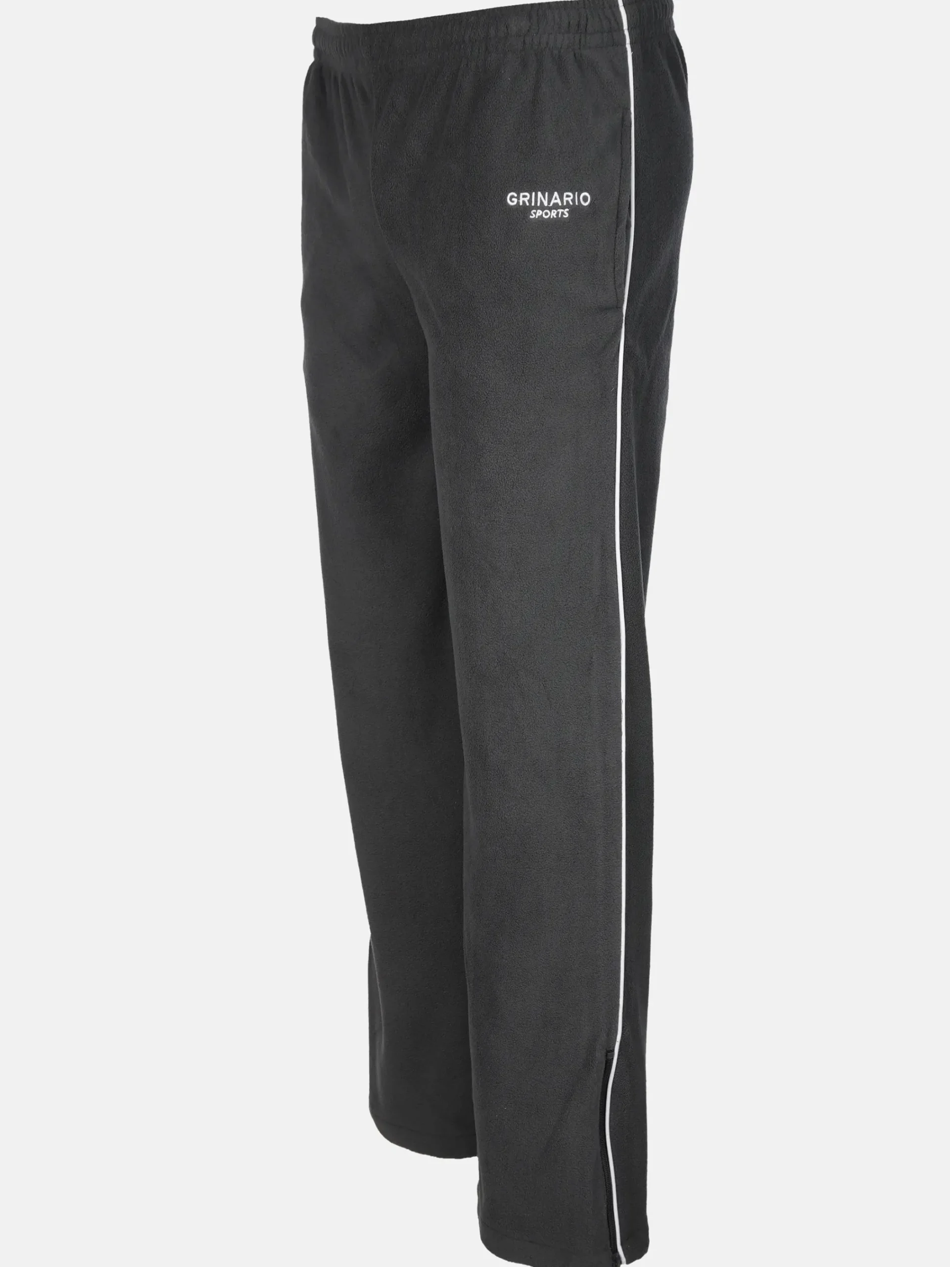 Herren Grinario Sports Herren Fleece Hose mit Paspelband