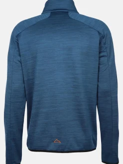 Herren Grinario Sports Herren Fleece Jacke meliert