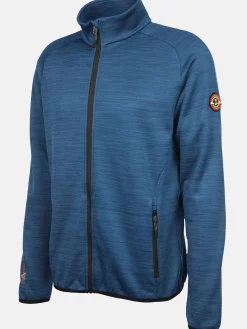 Herren Grinario Sports Herren Fleece Jacke meliert