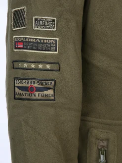 Herren Southern Territory Herren Fleecejacke mit Patches