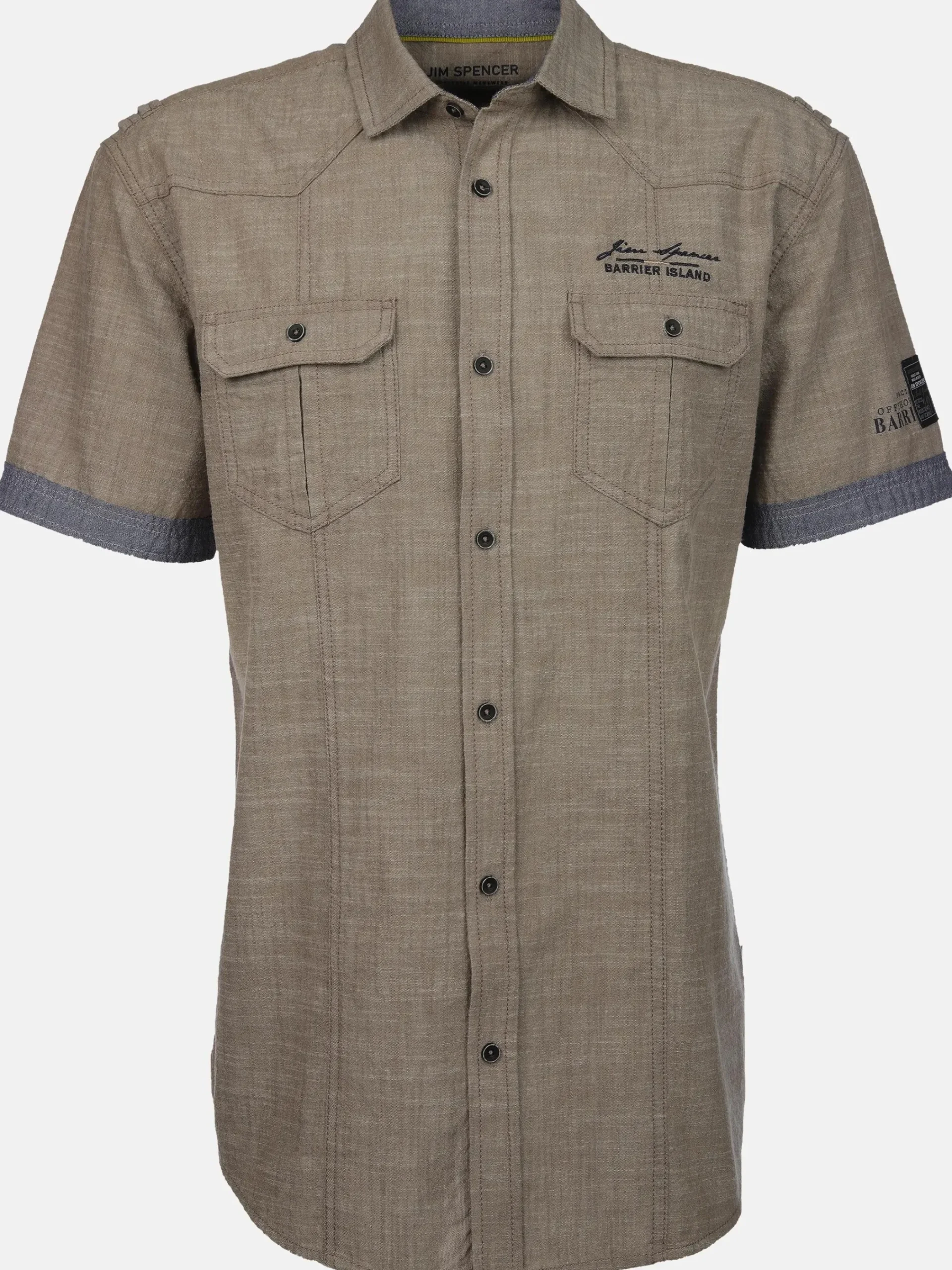 Herren Jim Spencer Herren Freizeithemd