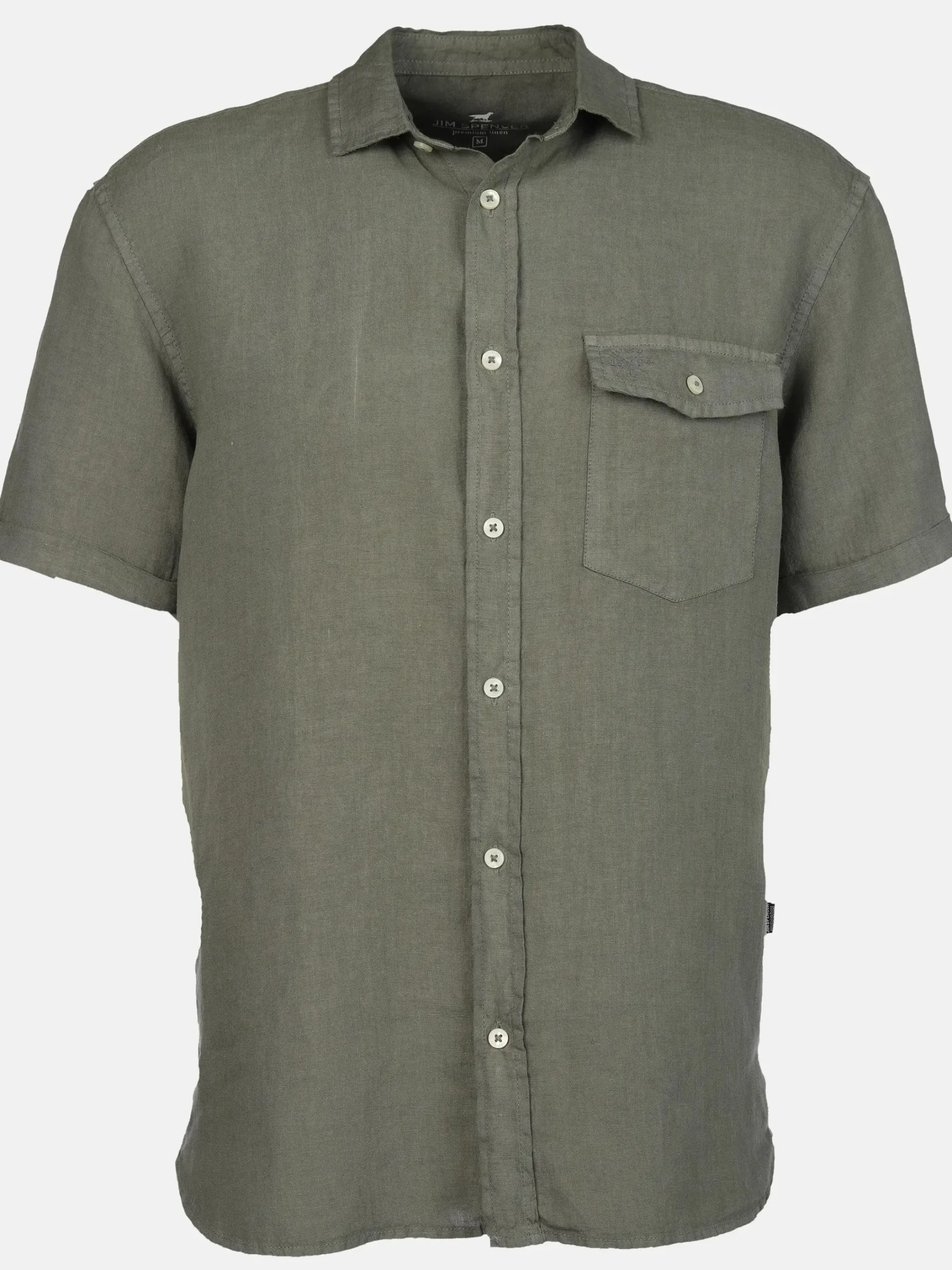 Herren Jim Spencer Herren Freizeithemd aus Leinen