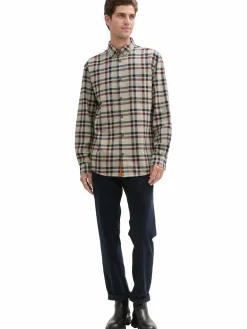 Herren Tom Tailor Herren Freizeithemd im Karolook