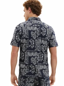 Herren Tom Tailor Herren Freizeithemd im Paisleydessin