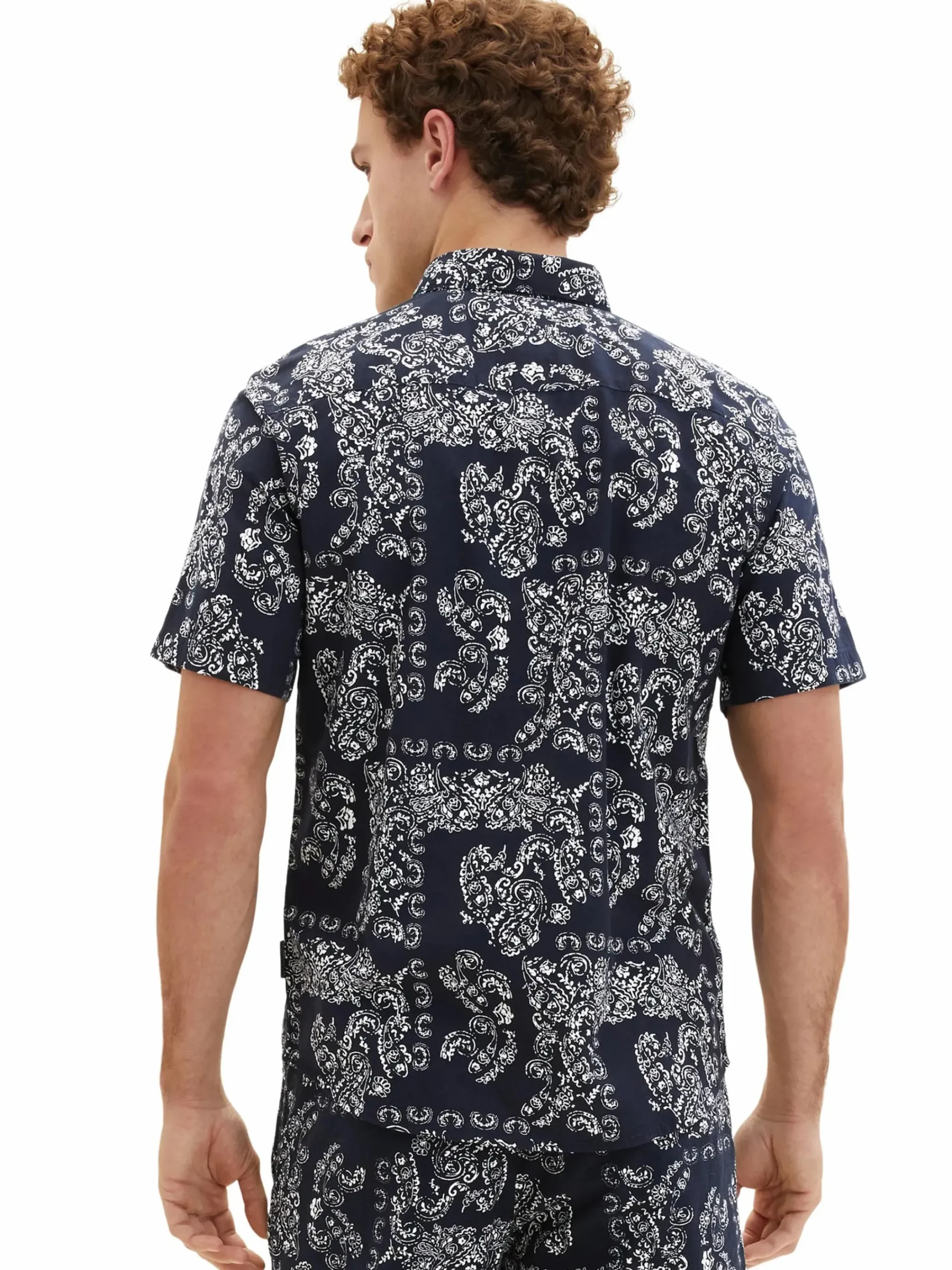 Herren Tom Tailor Herren Freizeithemd im Paisleydessin