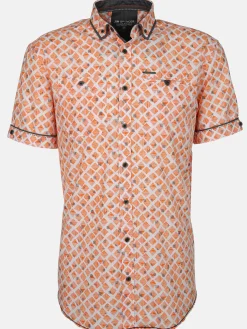 Herren Jim Spencer Herren Freizeithemd mit Alloverprint